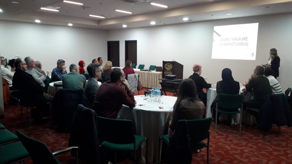 Sa seminara iz javnih nabavki u organizaciji TND-a
