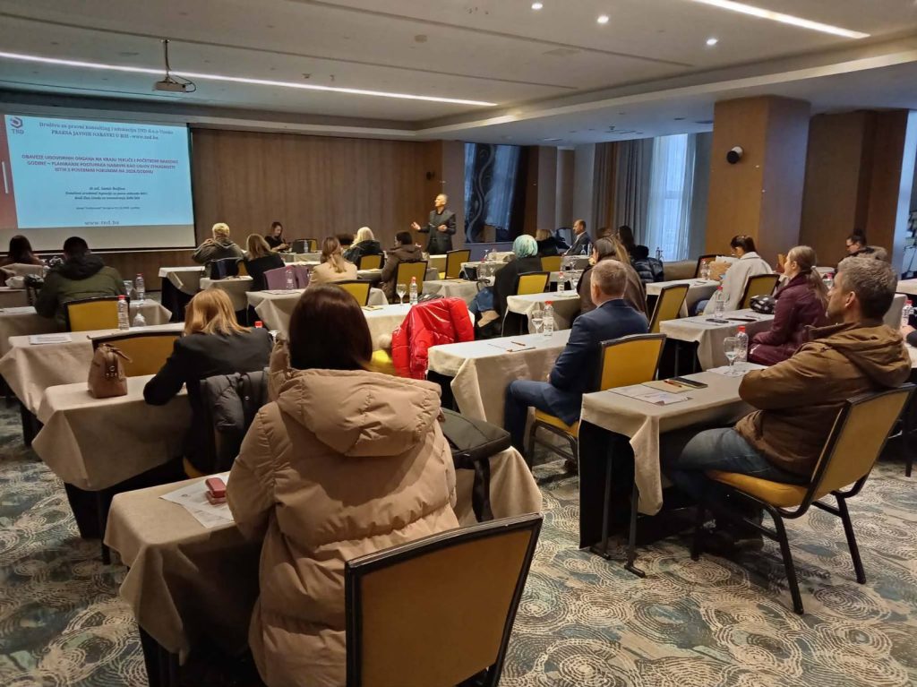 Sa seminara iz javnih nabavki u organizaciji TND-a