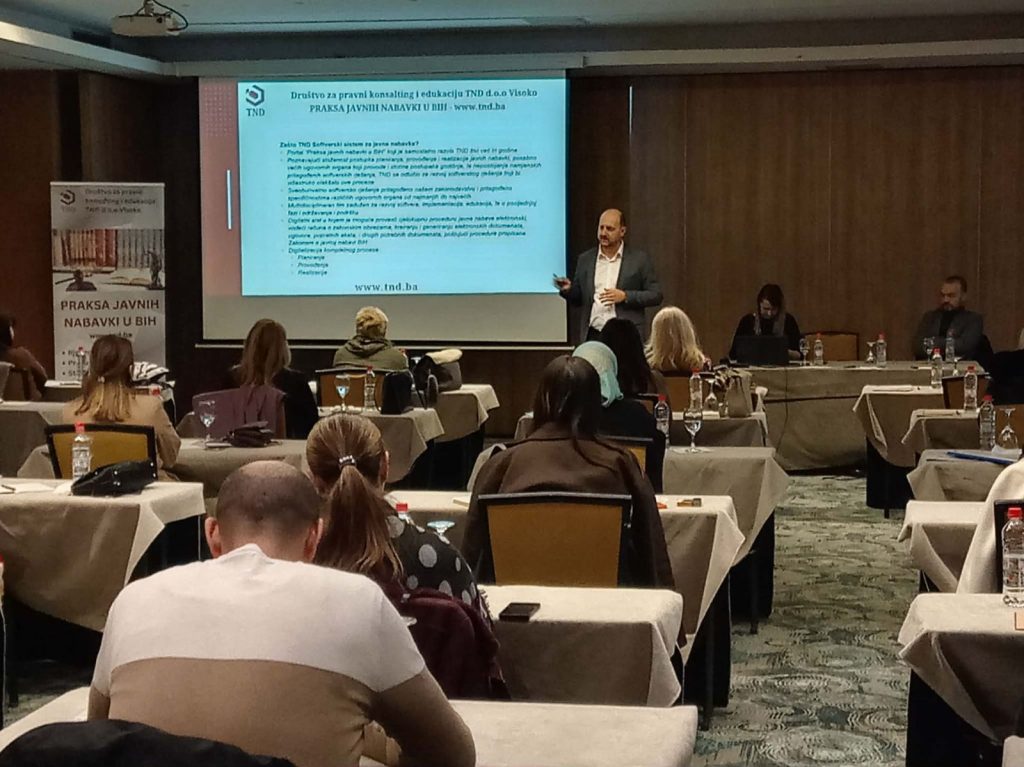 Sa seminara iz javnih nabavki u organizaciji TND-a